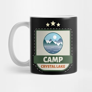 Camp Crystal Lake Faux Patch Mug